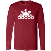 Adobo Half Sun Mens Jersey Long Sleeve T-Shirt